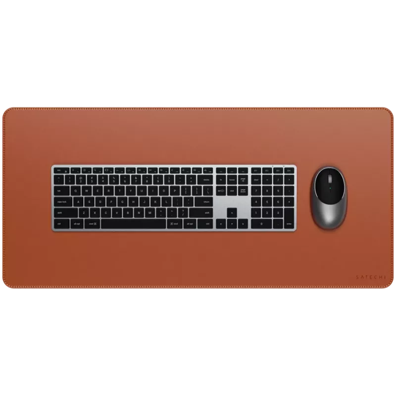 Mousepad Satechi Vegan-Leather Premium Desk Mat Brown ST-LPDMN