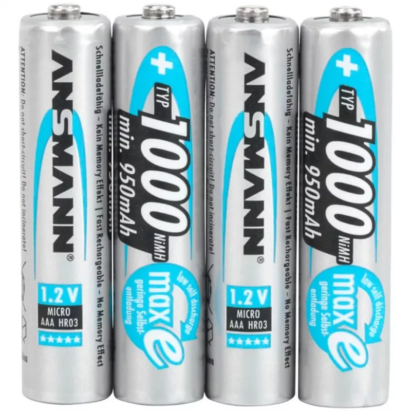 Μπαταρία οικιακής χρήσης AAA Ansmann 5030882