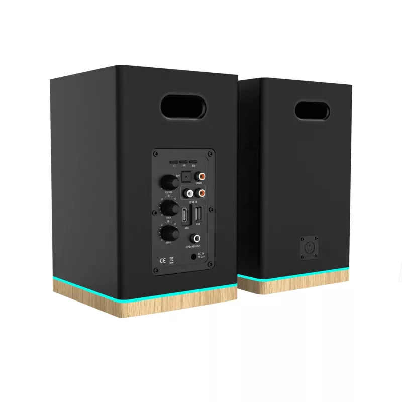 Blaupunkt BS60BK Ηχείο ραφιού LED, Bluetooth, HDMI ARC, μαύρο