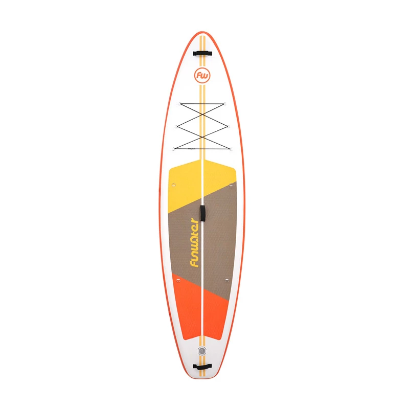 FunWater SUP Paddleboard SUPFW69B (πορτοκαλί-λευκό)