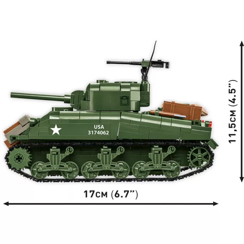 Τουβλάκια M4A1 Sherman 663 τεμάχια