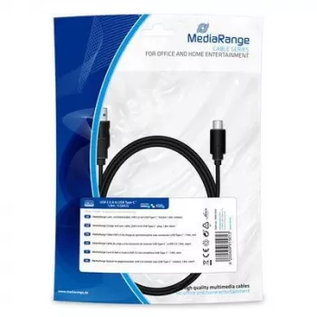 Καλώδιο USB MediaRange MRCS182 USB 3.2 Gen 1 1,8 m USB A USB C μαύρο