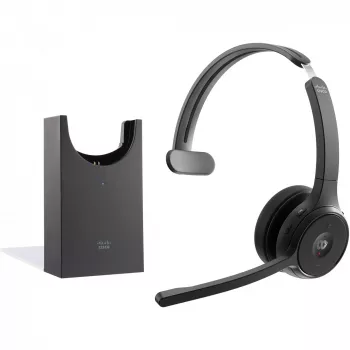 Headset 721 Wireless SINGLE+STAND Carbon μαύρο Usba B