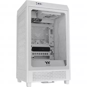 Thermaltake The Tower 200 Κουτί Micro-Tower Mini-ITX με παράθυρο λευκό