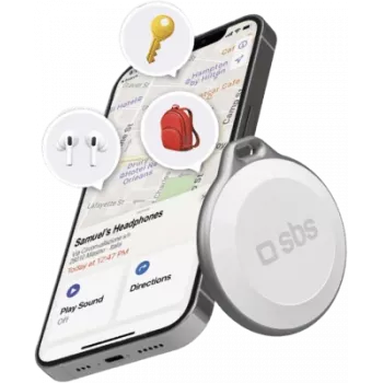 SBS Tracker SBS Track My Circle για τηλέφωνα Apple, Λευκό