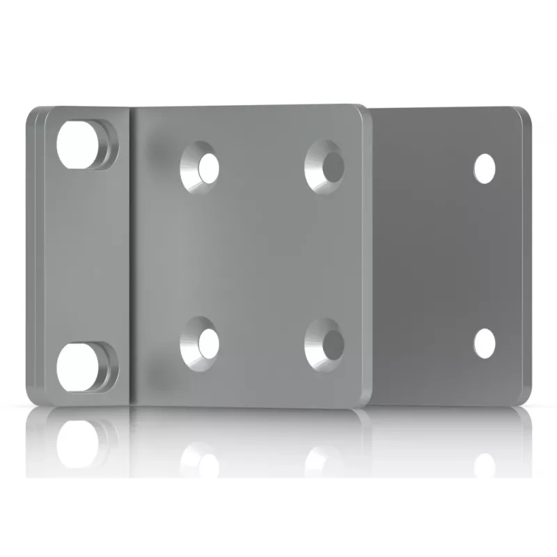 Σετ τοποθέτησης Ubiquiti UACC-Rack-Ear-1U Γκρι γαλβανισμένο ατσάλι