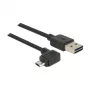 Καλώδιο USB DeLOCK 83847 USB 2.0 0,5 m USB A Micro-USB B μαύρο