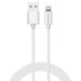 Savio Cl-193 Καλώδιο USB USB 2.0 2 m USB A USB C/Lightning Λευκό
