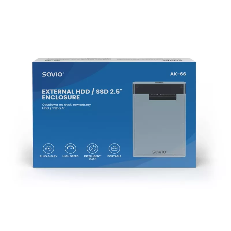 Θήκη HDD/SSD Savio AK-66