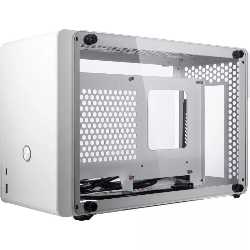 RAIJINTEK Ophion Κουτί Mini-ITX με κρύσταλλο - Λευκό - Κουτί - Mini-ITX