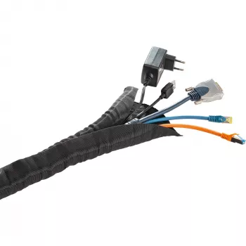 KS Self Wrap, Ø 19mm, διαχείριση καλωδίων μαύρο, 5 μέτρα