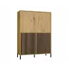 KAMARO 4DK λεπτή/ΓŁ δρυς ARTISAN ΒΙΤΡΙΝΑ