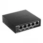 D-Link DGS-1005P/E Διακόπτης δικτύου Unmanaged Gigabit Ethernet (10/100/1000) Power over Ethernet (PoE) Μαύρο