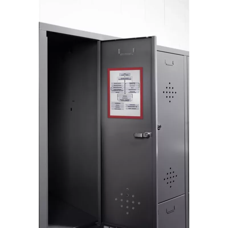 Μαγνητικό πλαίσιο Durable DURAFRAME A4 κόκκινο