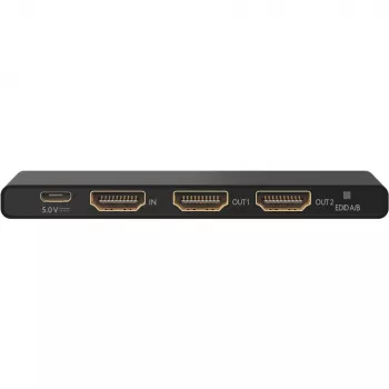 Διαχωριστής HDMI 1 σε 2 (4K @ 60 Hz) – διαχωρίζει 1x σήμα εισόδου HDMI σε 2x σήματα εξόδου HDMI