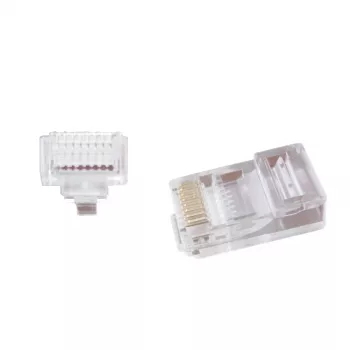 Σύνδεσμος καλωδίου Gembird LC-PTU-01/100 8P8C RJ45 Διάφανο