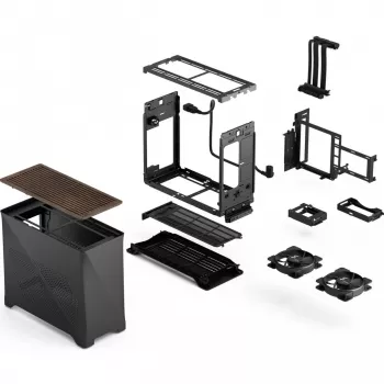 Fractal Design Era 2 Mini Tower ανθρακί, γκρι