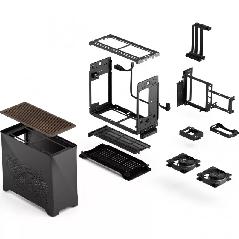 Fractal Design Era 2 Mini Tower ανθρακί, γκρι