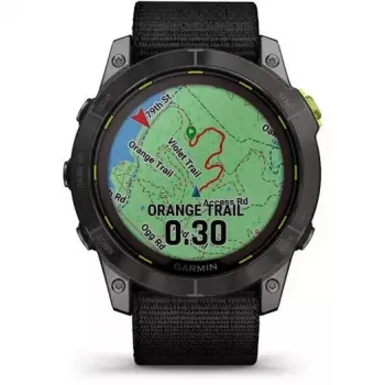 Garmin Enduro 2 3,56 cm (1,4 ίντσες) MIP 35 mm ψηφιακό 280 x 280 pixel οθόνη αφής γκρι Wi-Fi GPS (δορυφορικό)