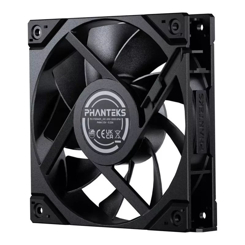 Phanteks M25G2-120 120mm μαύρο 3άδα ανεμιστήρες κουτιού