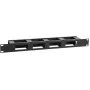 Πάνελ διαχείρισης καλωδίων LOGON RAO410BL 1U μαύρο 19 inch