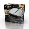 Adler AD 3040 Τοστιέρα σάντουιτς 1200 W μαύρο, γκρι