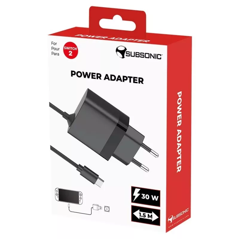 Τροφοδοτικό SUBSONIC SA5713 για Switch 1/2 15V 2,5A