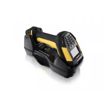 Φορητός σαρωτής barcode Datalogic PM9600-DKAR433RK10 1D/2D Ασύρματος Μαύρο Κίτρινο