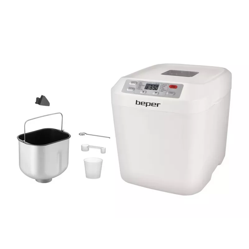 Αρτοποιητής Beper BC.130 – 550 W, 12 προγράμματα, ψωμιά 600–900 g