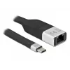 Επίπεδο καλώδιο FPC DeLOCK 86936 USB Type-C σε Gigabit LAN 15 cm