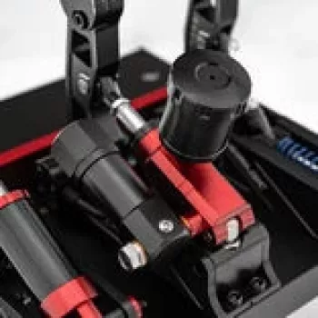 Σετ πεντάλ Simagic P1000-RS μαύρο φρένο Load Cell, μοντέλο S305