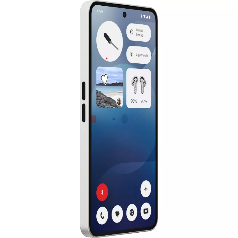 Smartphone Nothing Phone (3a) 6,77 ίντσες 128 GB λευκό
