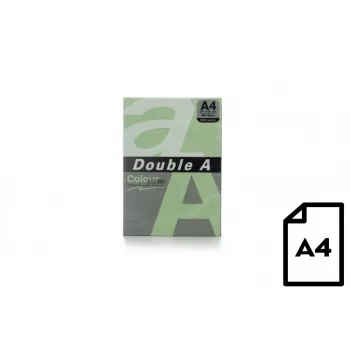 Χρωματιστό χαρτί Double A, 80 g, A4, 500 φύλλα, Emerald