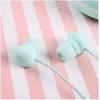 Headset Tellur In-Ear ακουστικά Macaron μπλε TLL162132