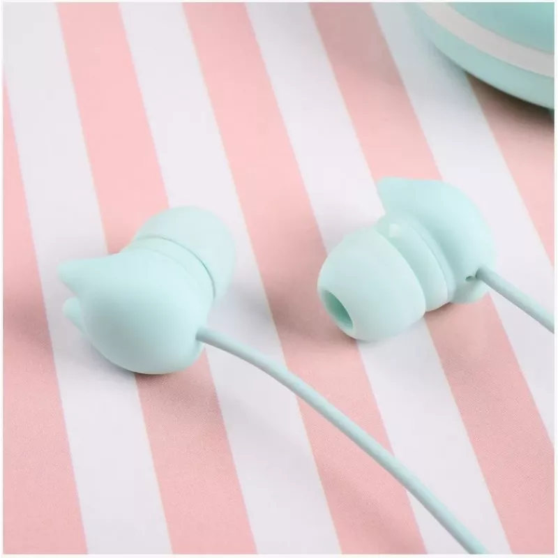 Headset Tellur In-Ear ακουστικά Macaron μπλε TLL162132