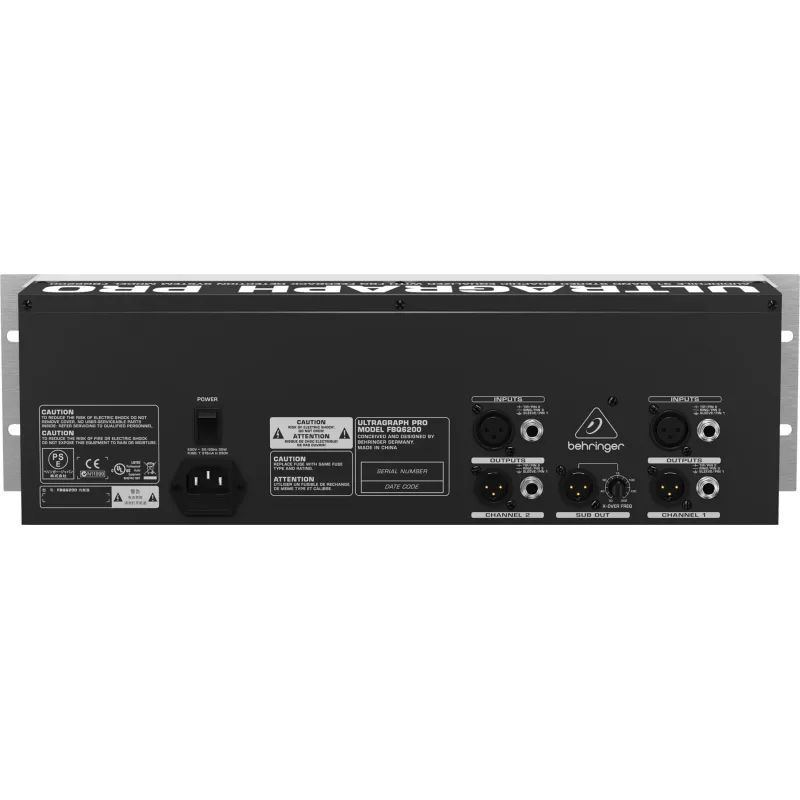 Behringer FBQ6200 Ισοσταθμιστής ήχου