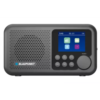 Ραδιόφωνο DAB+/FM BLAUPUNKT DR8BK – ψηφιακό ξυπνητήρι ραδιόφωνο με FM/DAB+, Bluetooth 5.3, 2 W, 1800 mAh, λειτουργία φόρτισης USB, μαύρο