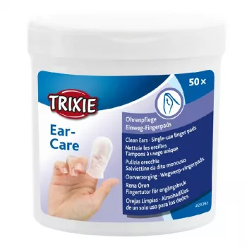 TRIXIE Ear-Care Μαντηλάκια καθαρισμού αυτιών - 50 τεμ.