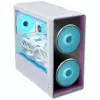 Lian Li LANCOOL 217 INF Κουτί PC Bundle + HydroShift II LCD-S 360TL AiO - Λευκό