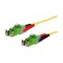 METZ CONNECT OpDAT Καλώδιο Patch E2000-D APC/E2000-D APC OS2 1,0m