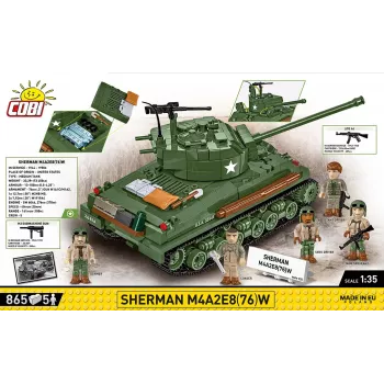 Blocks Sherman M4A2E8 865 τουβλάκια