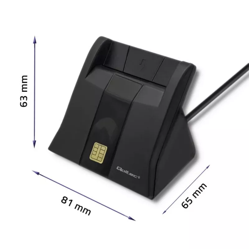 Αναγνώστης RFID Qoltec 50643