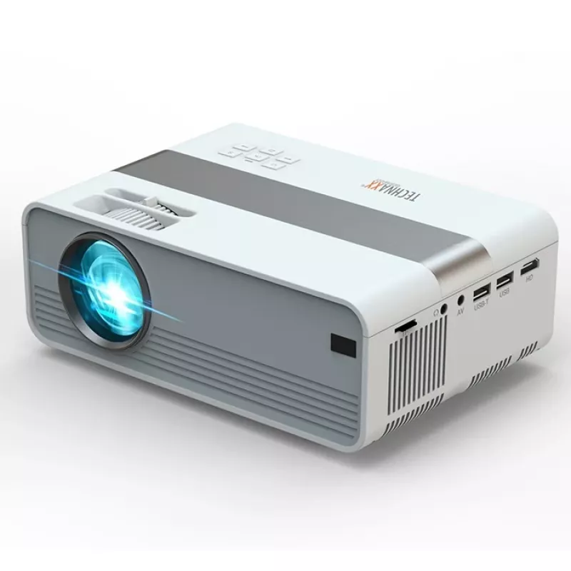 Technaxx TX-127 Προβολέας Standard Throw 2000 ANSI Lumen LCD 1080p (1920x1080) Ασημί Λευκό