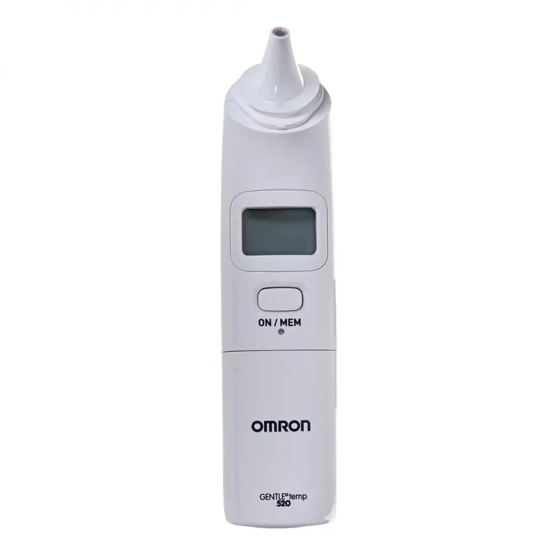 Omron Gentle Temp 520 Επαφής Λευκό Αυτί