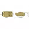 Σετ κατασκευής Cobi Tiger I 131 — 144 τεμάχια, συνιστώμενη ηλικία 6+, πράσινο
