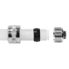 Σύνδεσμος Alphacool Eiszapfen Pro Connector 16mm Hardtube Fitting G1/4, συσκευασία 6 τεμ. - χρώμιο