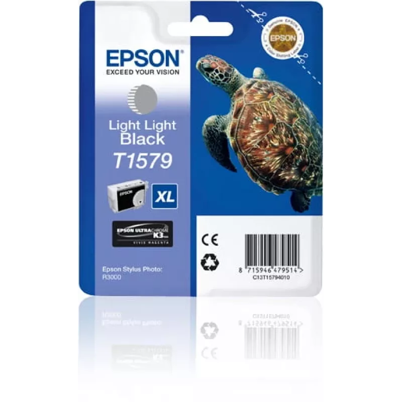Μελανοδοχείο Epson T1579 Light Light Μαύρο C13T15794010