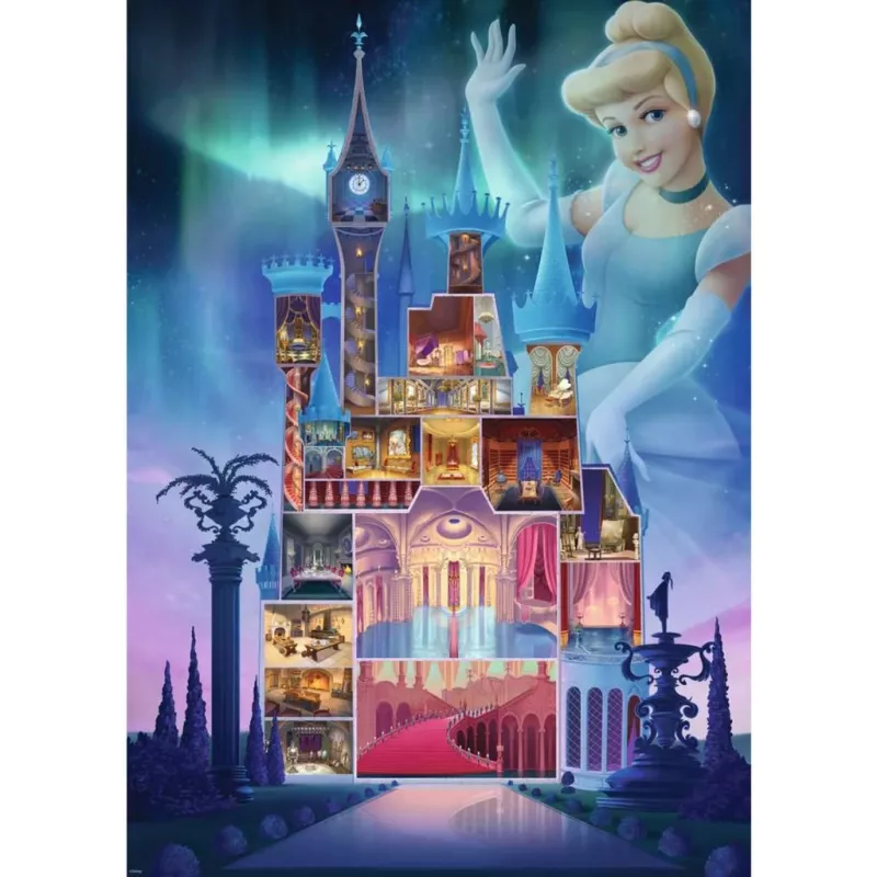 Παζλ Disney Castle Collection: Cinderella (1000 τεμ.)