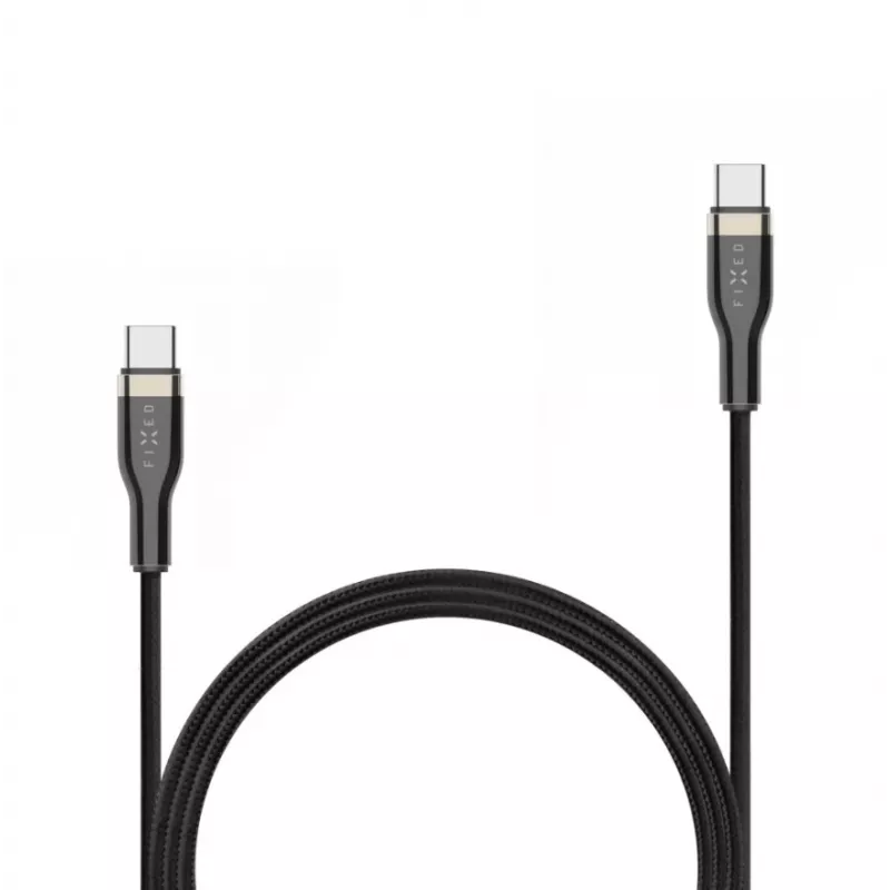 Καλώδιο USB-C σε USB-C FIXED FIXDB-CC2-BK — 2 m, 100 W, σταθερό μη αφαιρούμενο