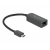 Αντάπτορας USB Type-C βύσμα αρσενικό σε 2,5 Gigabit LAN compact DeLOCK 66645